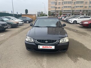 2007 Hyundai Accent ТагАЗ II, чёрный, 397000 рублей, вид 2