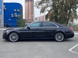 2019 Mercedes-Benz S-Класс 350 d Long VI (W222, C217) Рестайлинг, чёрный, 4900000 рублей, вид 2