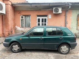 1995 Volkswagen Golf III, зелёный, 150000 рублей, вид 3