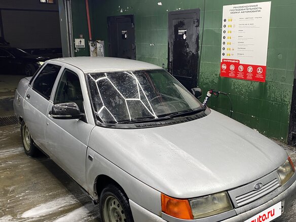 2002 Lada (ВАЗ) 2110, серебристый, 65000 рублей - вид 1