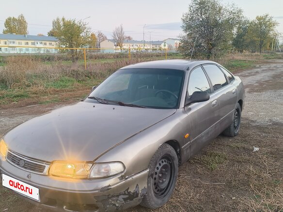 1992 Mazda 626 IV (GE), серебристый, 37000 рублей - вид 6
