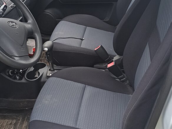 2009 Hyundai Getz I Рестайлинг, серебристый, 570000 рублей - вид 6
