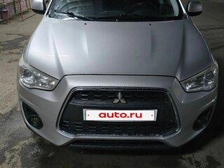 2013 Mitsubishi ASX I Рестайлинг, серебристый, 980000 рублей, вид 2