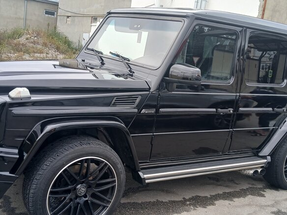 2002 Mercedes-Benz G-Класс 400 II (W463), чёрный, 3000000 рублей - вид 4