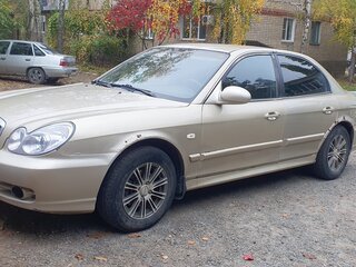 2005 Hyundai Sonata IV (EF) Рестайлинг, бежевый, 230000 рублей, вид 2