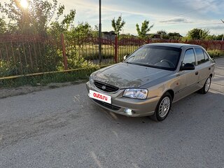 2007 Hyundai Accent ТагАЗ II, бежевый, 360000 рублей, вид 3