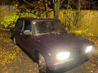 1999 Lada (ВАЗ) 2107, фиолетовый, 70000 рублей, вид 1