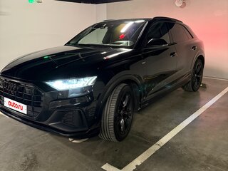 2021 Audi Q8 45 TDI I (4M), чёрный, 8100000 рублей, вид 1