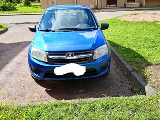 2017 Lada (ВАЗ) Granta I, синий, 330000 рублей, вид 1