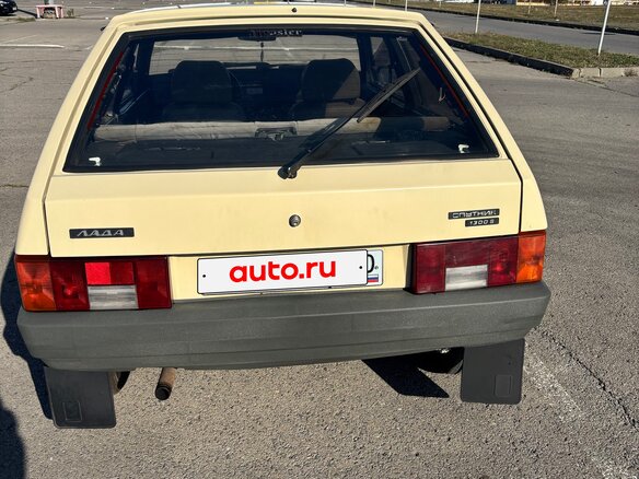 1991 Lada (ВАЗ) 2108 21086, бежевый, 430000 рублей - вид 5