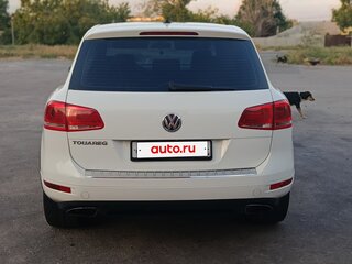 2010 Volkswagen Touareg II, белый, 1850000 рублей, вид 5