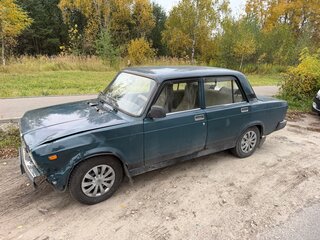 2008 Lada (ВАЗ) 2107, зелёный, 110000 рублей, вид 5