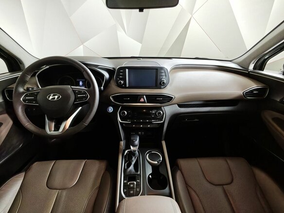 2019 Hyundai Santa Fe IV, чёрный, 3543000 рублей - вид 12