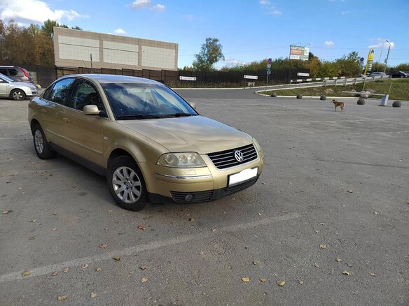 2001 Volkswagen Passat B5, бежевый, 370000 рублей - вид 4