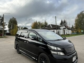 2009 Toyota Vellfire I, чёрный, 1050000 рублей, вид 2