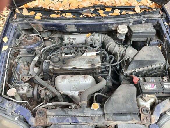 2003 Mitsubishi Space Star I Рестайлинг, синий, 87000 рублей - вид 13