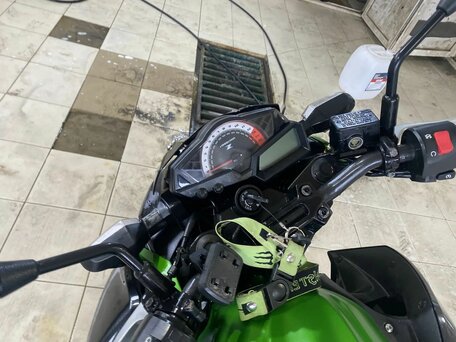 2015 Kawasaki Z 250, зелёный, 309000 рублей, вид 2