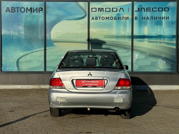 2004 Mitsubishi Lancer IX, серебристый, 140000 рублей - вид 5