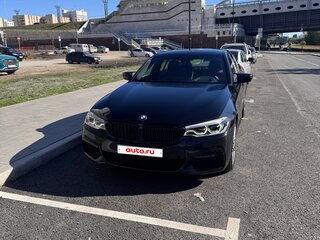 2019 BMW 5 серии 530d xDrive VII (G30/G31/G38), чёрный, 4500000 рублей, вид 5