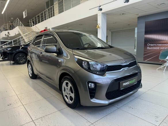 2018 Kia Picanto III, серебристый - вид 2