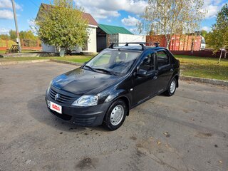 2011 Renault Logan I Рестайлинг, чёрный, 620000 рублей, вид 5