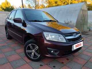 2016 Lada (ВАЗ) Granta I, пурпурный, 410000 рублей, вид 4