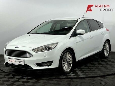 2017 Ford Focus III Рестайлинг, белый, 1320000 рублей, вид 1