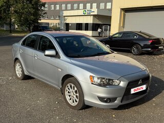 2010 Mitsubishi Lancer X, серебристый, 770000 рублей, вид 2