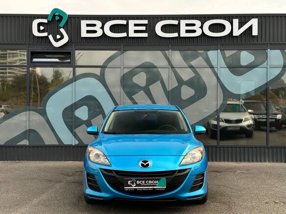 2009 Mazda 3 II (BL), голубой, 896000 рублей - вид 4