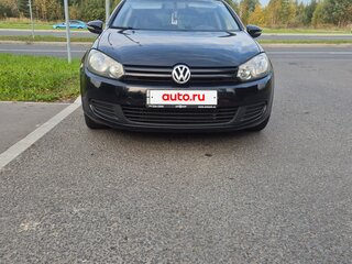 2009 Volkswagen Golf VI, чёрный, 650000 рублей, вид 4