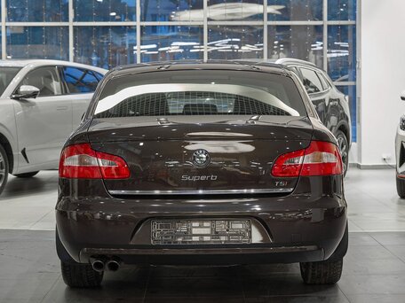 2012 Skoda Superb II, коричневый, 1049000 рублей, вид 5