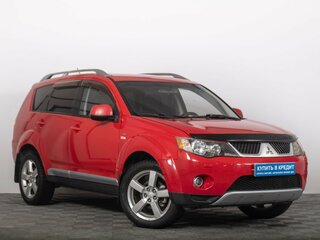 2007 Mitsubishi Outlander II, красный, 1049000 рублей, вид 1