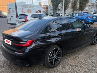 2021 BMW 3 серии 320d xDrive VII (G2x), чёрный, 3790000 рублей, вид 2