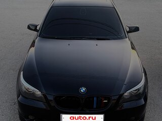 2008 BMW 5 серии 530xi V (E60/E61) Рестайлинг, чёрный, 1380000 рублей, вид 2