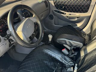 2008 Hyundai Accent ТагАЗ II, чёрный, 390000 рублей, вид 5