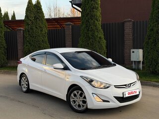 2014 Hyundai Elantra V (MD), белый, 935000 рублей, вид 3