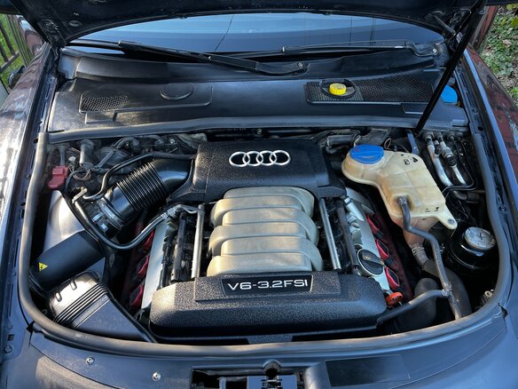 2008 Audi A6 III (C6), синий, 1400000 рублей - вид 12