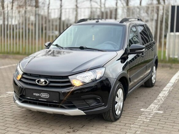 2023 Lada (ВАЗ) Granta Cross I Рестайлинг, чёрный, 855000 рублей - вид 1