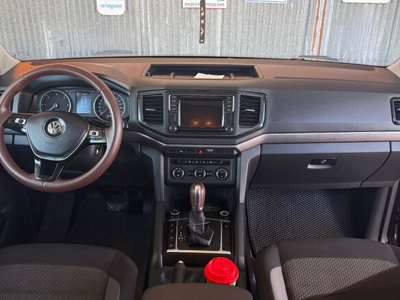 2016 Volkswagen Amarok I Рестайлинг, чёрный, 2350000 рублей - вид 9
