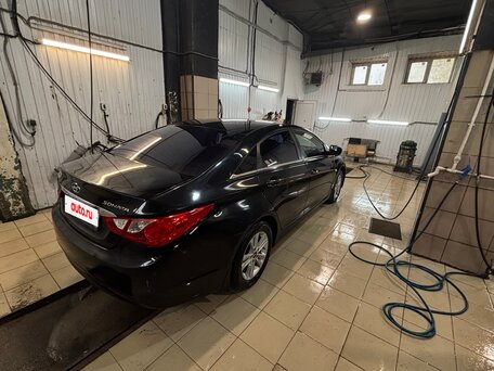 2012 Hyundai Sonata VI (YF), чёрный, 950000 рублей, вид 4