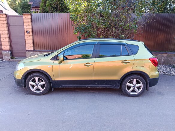 2014 Suzuki SX4 II (S-Cross), зелёный, 1200000 рублей