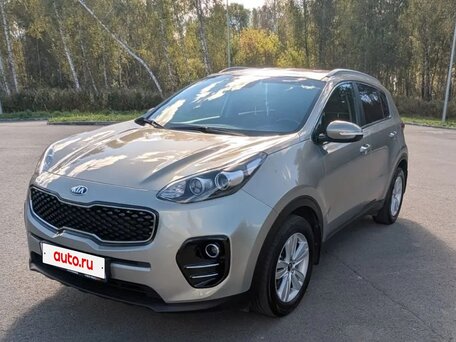 2016 Kia Sportage IV, бежевый, 1860000 рублей, вид 1