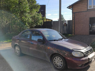 2007 Chevrolet Lanos I, пурпурный, 110000 рублей, вид 3