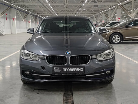 2017 BMW 3 серии 320d xDrive VI (F3x) Рестайлинг, серый, 1970000 рублей, вид 2
