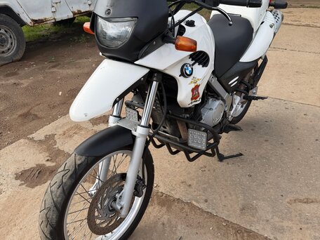 2002 BMW F 650 GS, белый, 300000 рублей, вид 1