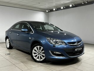 2013 Opel Astra J Рестайлинг, синий, 770000 рублей, вид 3