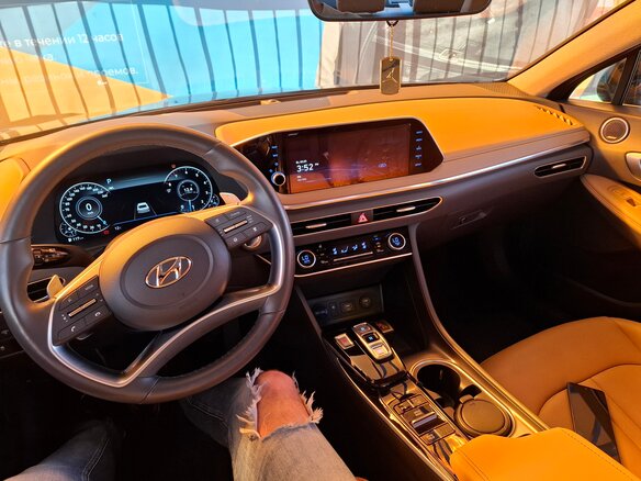 2022 Hyundai Sonata VIII (DN8), синий, 2300000 рублей - вид 19