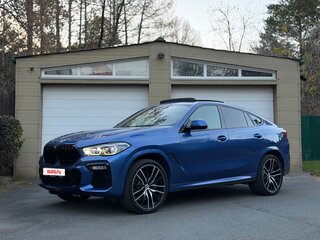 2019 BMW X6 30d III (G06), синий, 6950000 рублей, вид 3