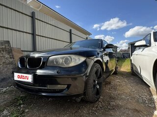 2008 BMW 1 серии 118i I (E81/E82/E87/E88) Рестайлинг, чёрный, 610000 рублей, вид 1