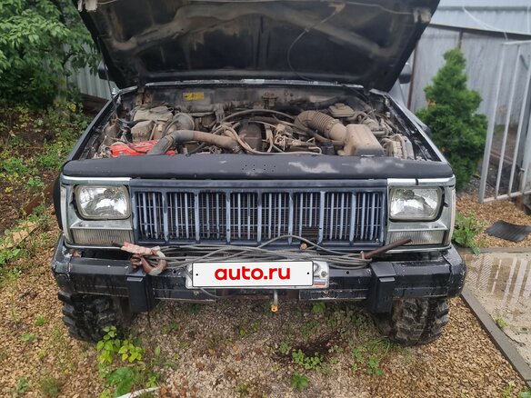 1992 Jeep Cherokee II (XJ), чёрный, 275000 рублей